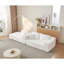 Deep Seats Chenille Fabric Modern Modular Sofa For Living Rooms
