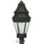 Lampadaire noir à 1 lumière H 99 po Statesboro Statesboro