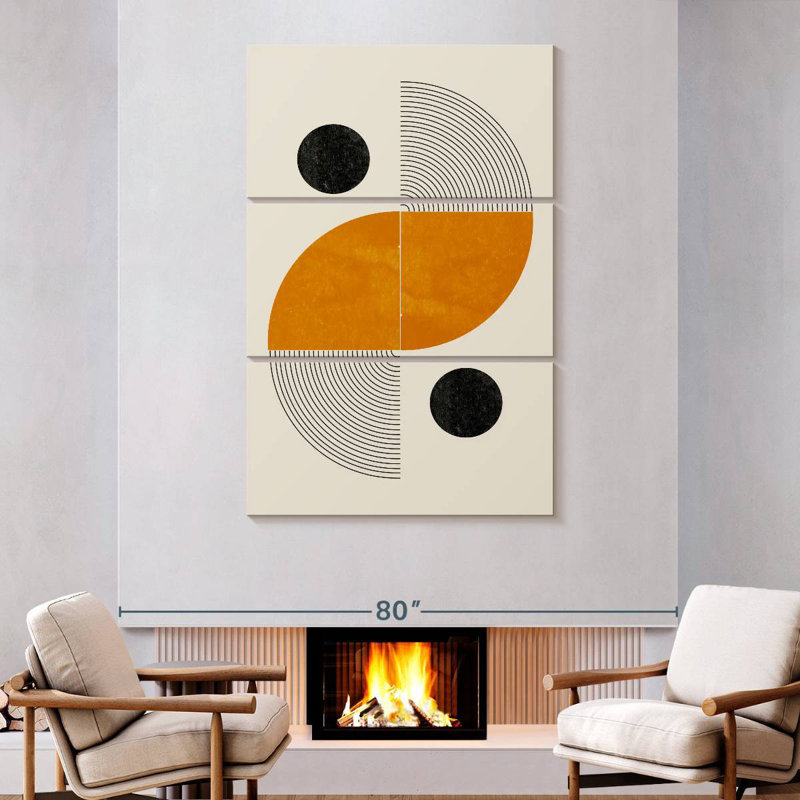 Formes géométriques Avery, H 74 po x l 48 po