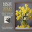 FLORAL Series DCCXCIV-Impression encadrée de qualité supérieure - prête à être accrochée - aucun clou requis - aucun clou requis-107998952-107998953
