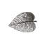 Birch Leaf Wall Art, Silver-284644667-284644664