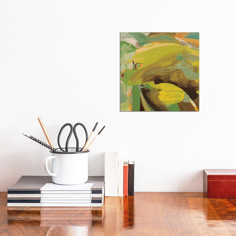 Landscape by Pamela Staker - Painting on Canvas, Wrapped Canvas, 30.48 cm H x 30.48 cm W
