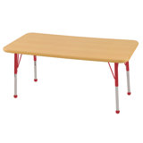 Laminate Adjustable Rectangle Activity Table