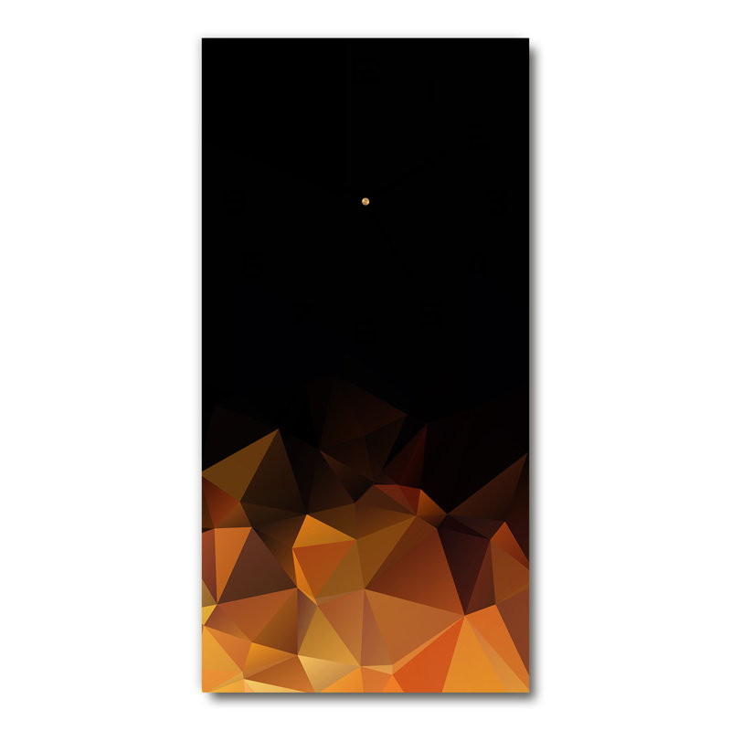 Jehnna Glass Wall Clock