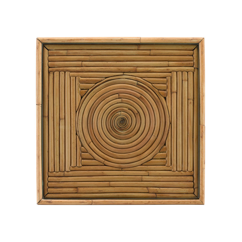 Silang Glass Top End Table
