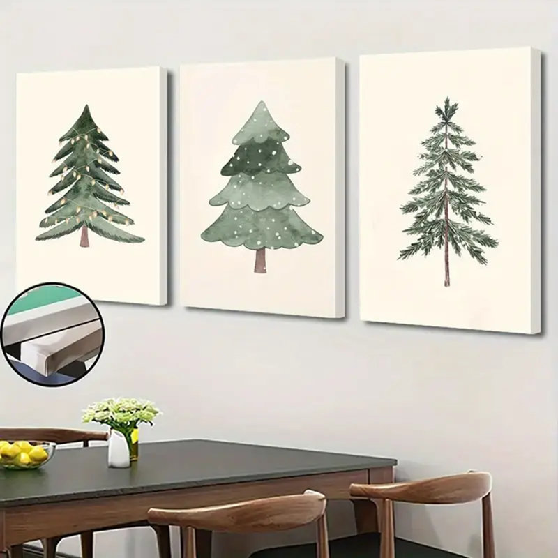 3 Piece Wrapped Canvas Print
