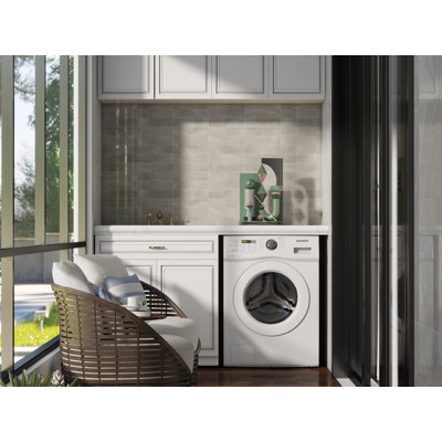 Crystal Glossy Peel And Stick Backsplash Subway Tile