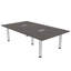 Table de réunion rectangulaire avec pieds électriques et électriques-114370932-114370934-114370935