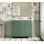 Ensemble de meuble-lavabo sur pied moderne 36 po avec lavabo en céramique, 4 tiroirs et 2 armoires
