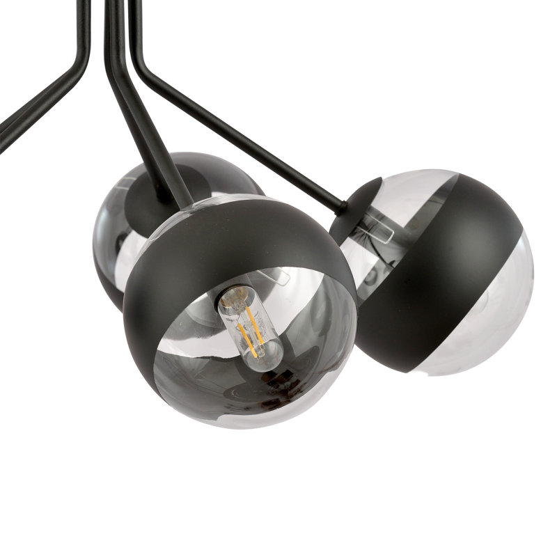 Menthe 5 BLACK/GRAFIT, Transparent/Black