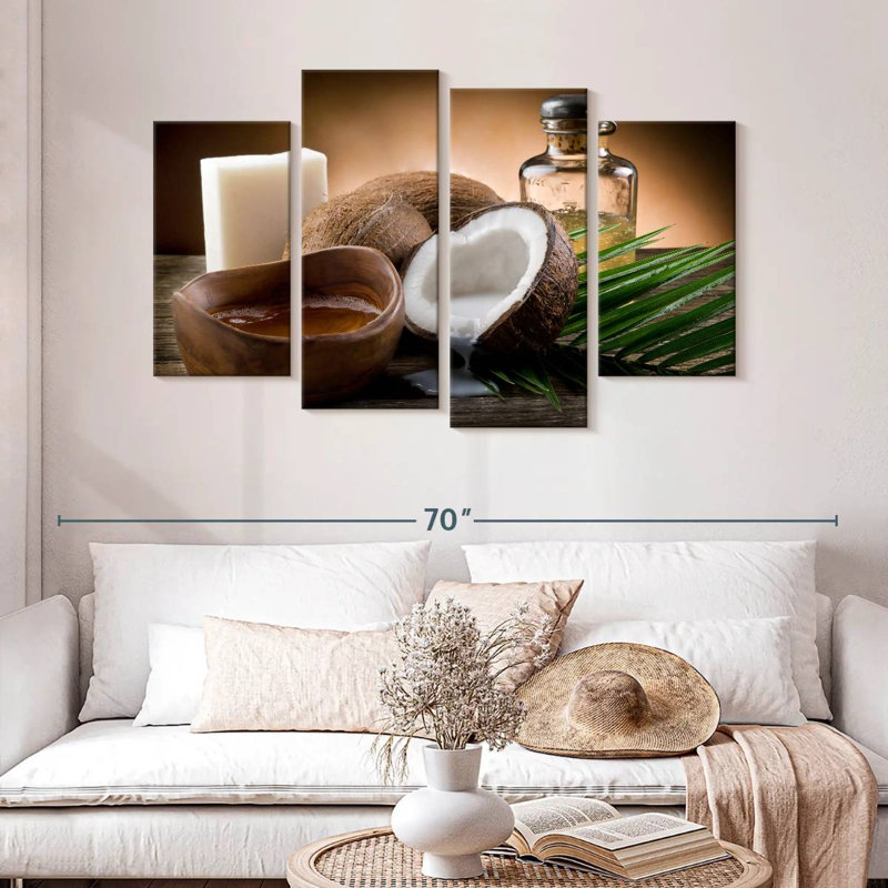 Kerrick Coconut Essential Oil, 32" H x 52" W