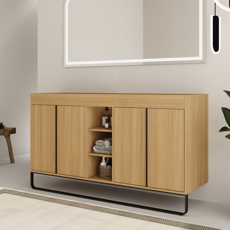 Base de meuble-lavabo double 60 po Barton