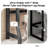 23.6" Wide Modern Farmhouse Over-the-toilet Bathroom Space Saver-2047852609