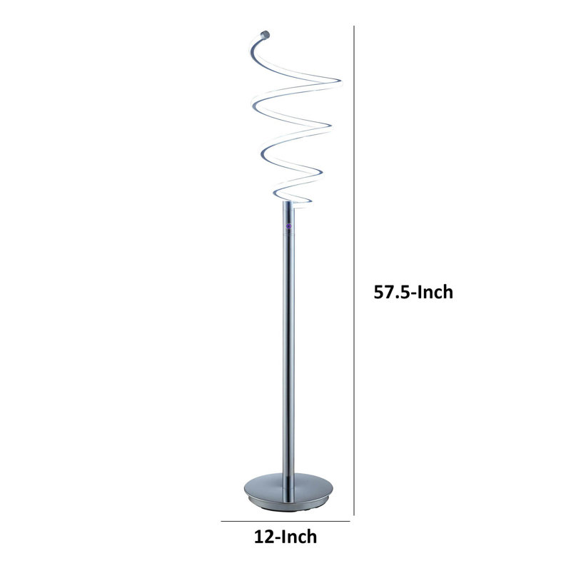 Lampe sur pied 57,5 po Novaton