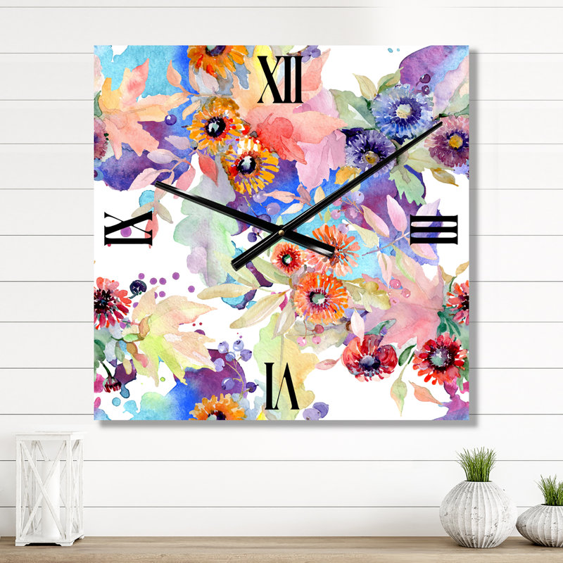 Horloge murale Bouquet, Grand