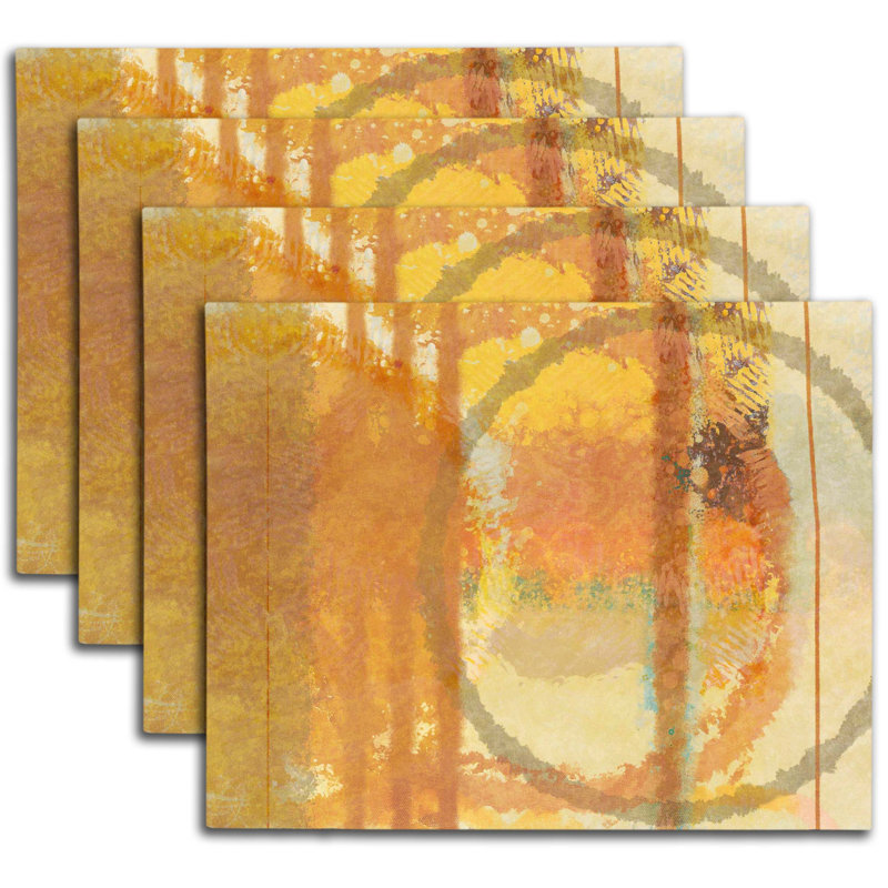 Napperon abstrait en polyester