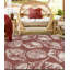 Tapis contemporain rouille et ivoire Ayton-22935448