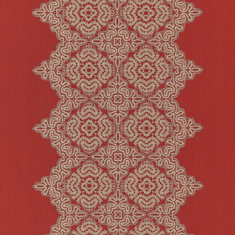 La Boheme Josephine Fabric, Carnelian