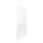 Slab 2-Panel Shaker White- No Handle Precut-112511160