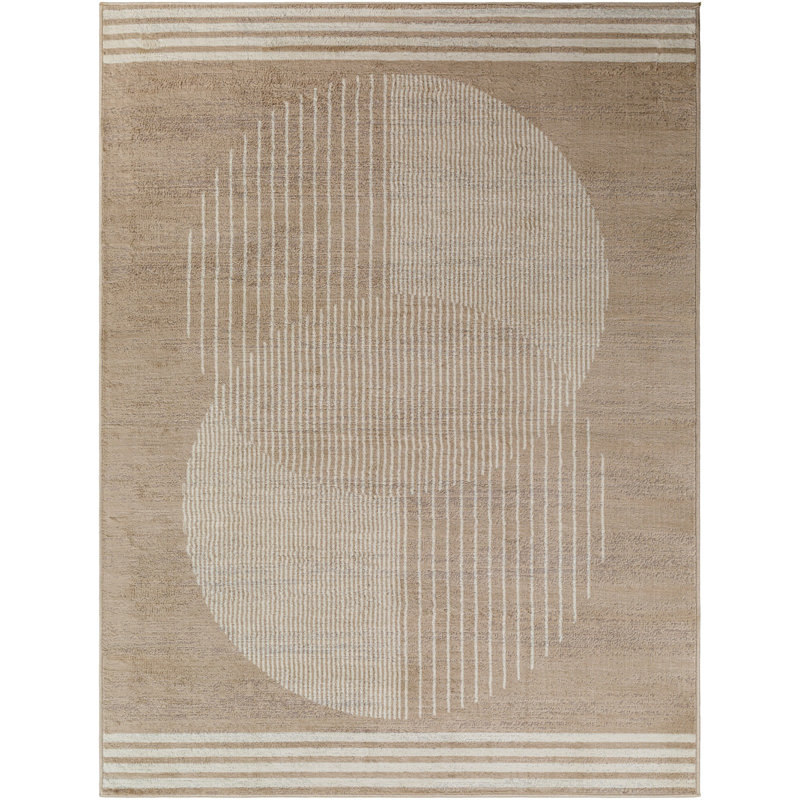 Skandi Boho Rug Brown/Ivory, Rectangle 160 x 216cm
