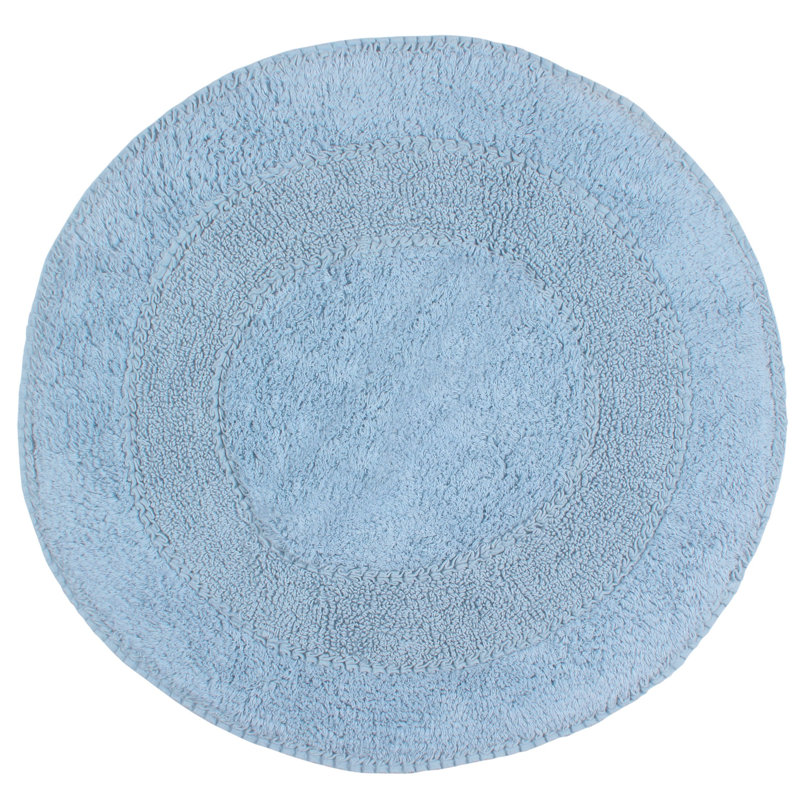 Tapis pour salle de bain Gadbois, Bleu