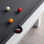 Table de billard d'extérieur / d'intérieur en ardoise avec dessus de salle à manger et accessoires Oasis-90655557-70631304-88750881