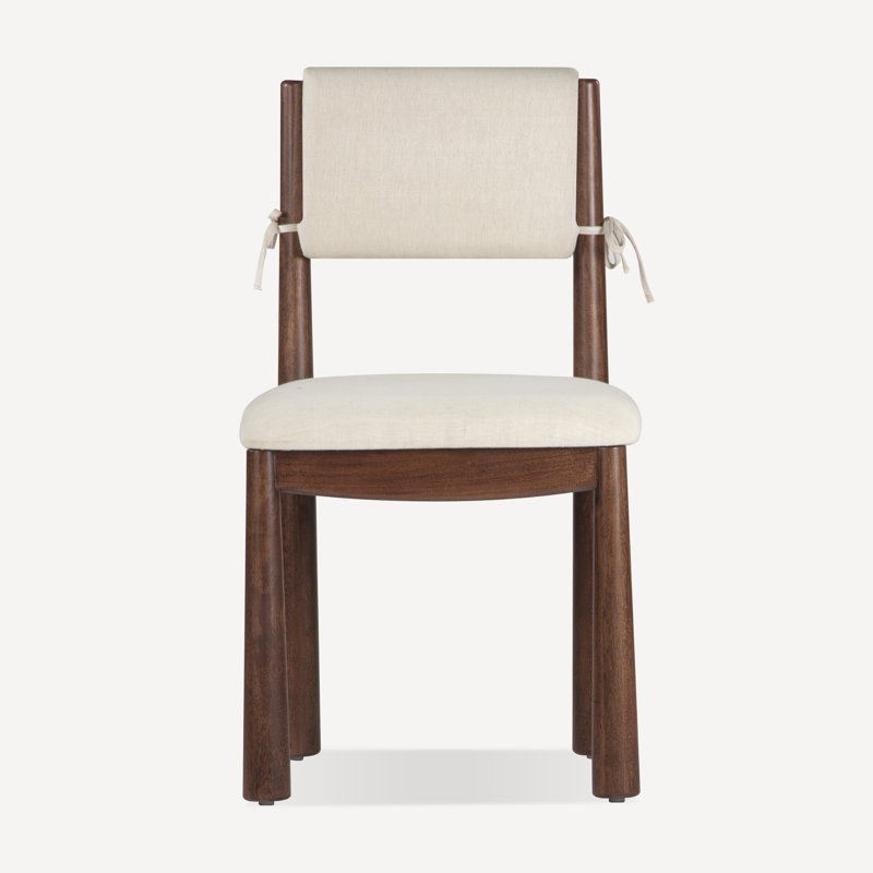 Chaise en bois massif Aminu Cilley