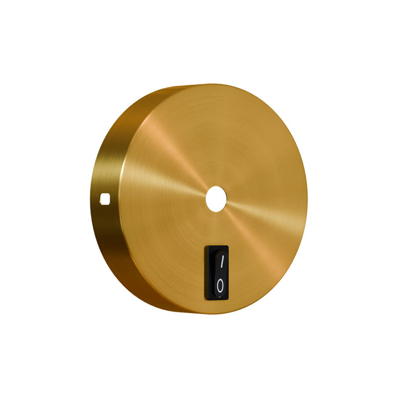 Single Point Lighting Kit, Yellow Brass
