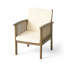 Chaise de patio pour l'extérieur avec coussins-36741476