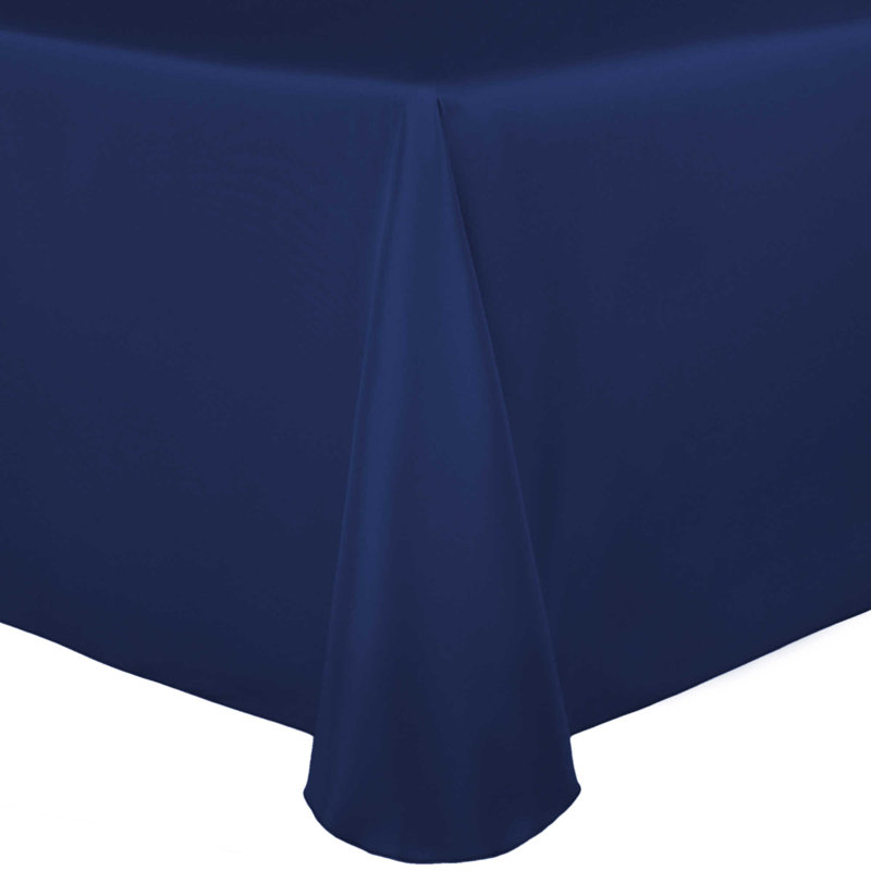 Ultimate Textile - paquet de 10 - nappe de mariée carrée en satin 108 po x 108 po, bleu royal