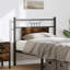 Headboard 183 Cm Engineered Wood And Steel-627663562-627663560