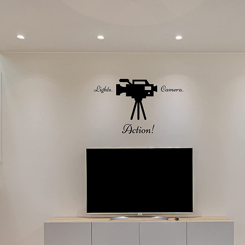 Adhésif décoratif, H 13 po x l 20 po, Noir