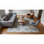 Hand Tufted Wool Geometric Area Rug in Gray-1935045981