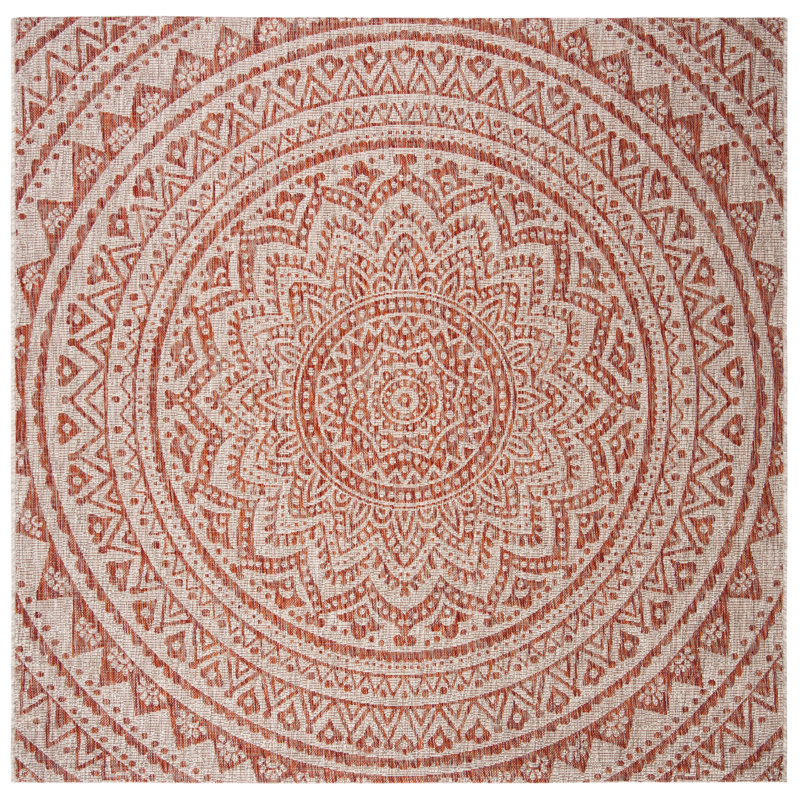 Tapis d'intérieur / extérieur Amedee Performance, Carré 9 pi