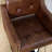 Nashira Faux Leather Swivel Salon Barber Chair-826109942