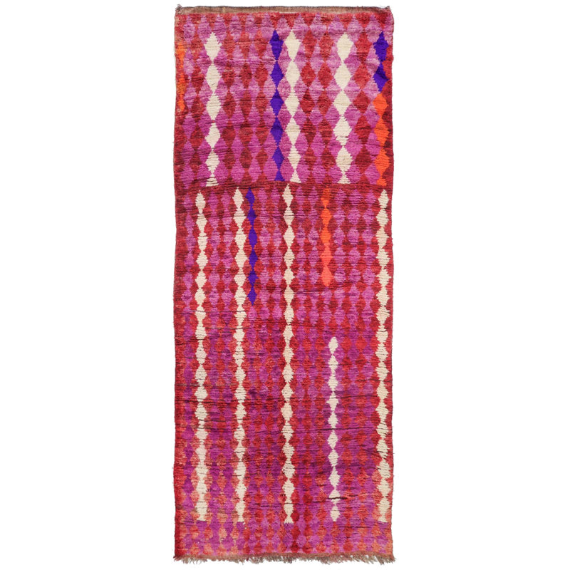 Moroccan Rugs One-of-a-Kind Runner 4' X 10'1" Area Rug