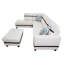 Canapé modulaire en cuir 2 pièces Maeya-683505524