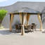 Modern Hardtop Gazebo Canopy, Aluminum Polycarbonate Design, For Backyard Entertaining