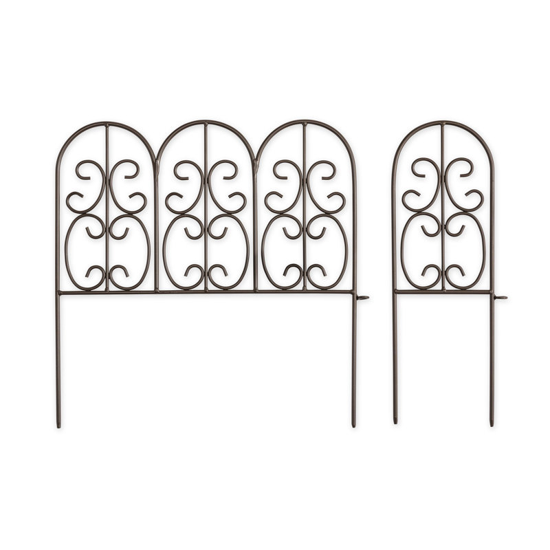 10 ft. Montebello Wrought Iron Garden Edging