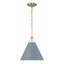 Luminaire suspendu conique à 1 lumière Kinston-229666634-229666633