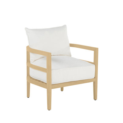 Chaise longue d'extérieur en bois Santa Barbara N-Dura