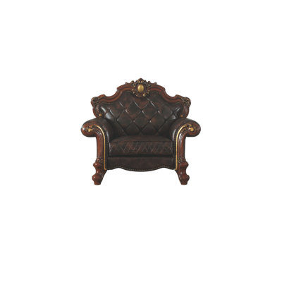 Fauteuil club capitonné de 50 po de largeur Jagger