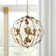 Gabby 3 - Light Dimmable Globe Chandelier