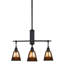 T" Mission" 4 - Light Chandelier