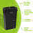23 Gallon Waste Basket Commercial Indoor Trash Can with Swing Lid