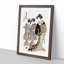 Courtesan Nishikigi by Isoda Koryusai - Picture Frame Painting Print-55510561-55510566
