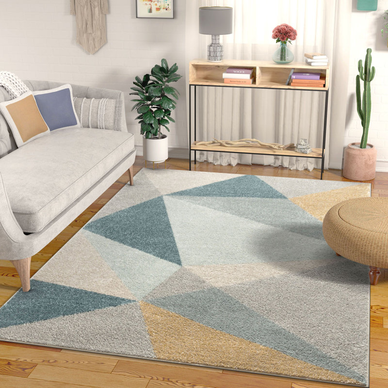 Mystic Geometric Area Rug, Rectangle 240 x 300cm