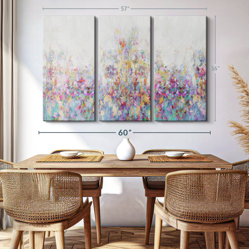 " Overcast Morning Bloom ", 36" H x 57" W