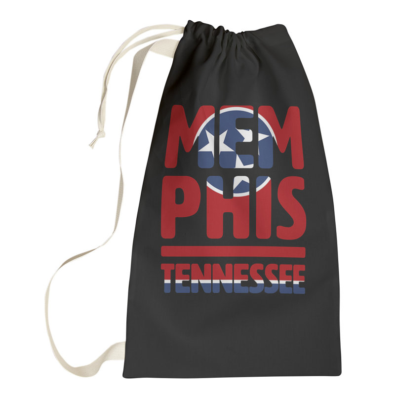Sac à linge memphis tennessee, Grand (H 76,5 po x l 29,5 po x P 1,5 po)
