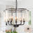Friedhardt 5-light Crystal Chandelier With Flower Shades